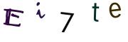 Image CAPTCHA