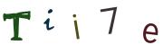 Image CAPTCHA