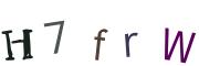 Image CAPTCHA