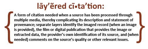 Definition of Layered Citation